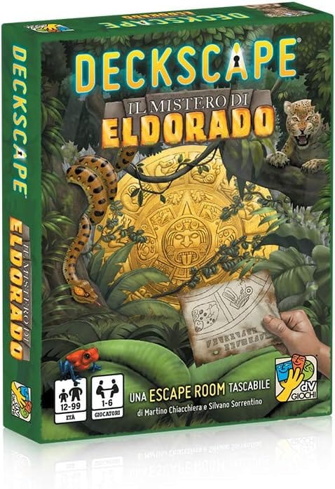 DV games Stalo žaidimai Deckscape: The Mystery of Eldorado