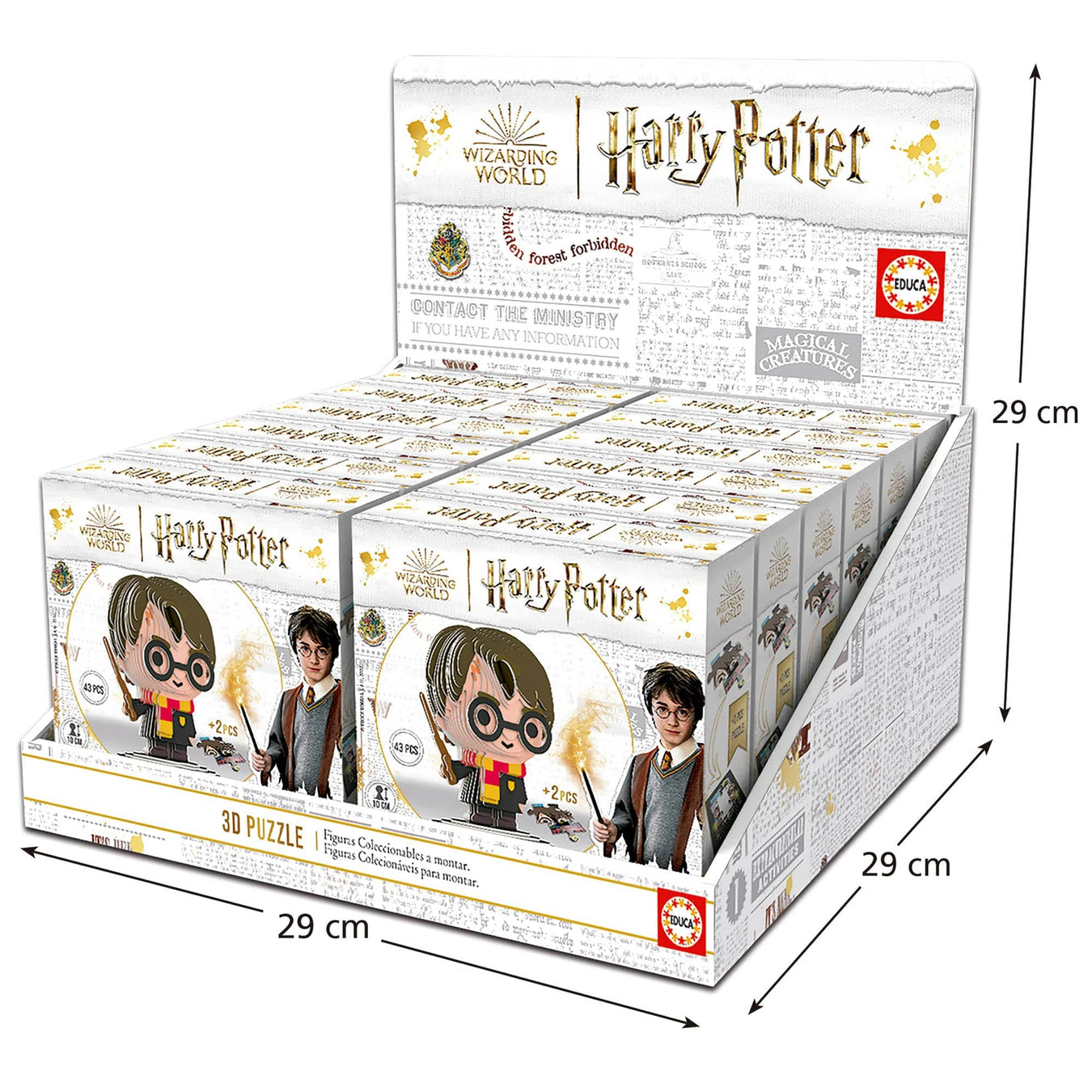 Educa 3D Delionės 3D Puzzle Figure Harry Potter