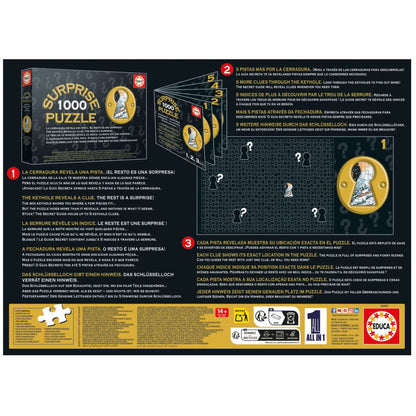 Educa Universalios dėlionės Antique Xmas, 1000