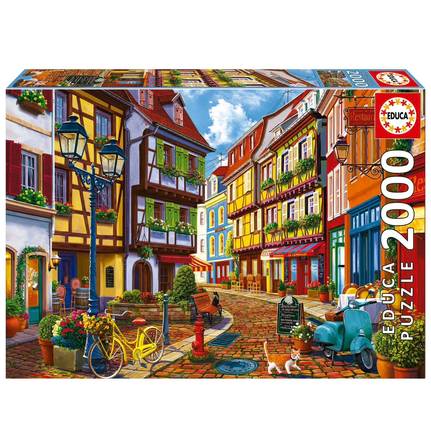 Educa Universalios dėlionės Bright Street, 2000
