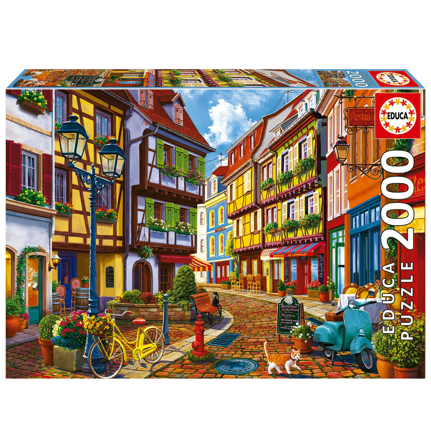 Educa Universalios dėlionės Bright Street, 2000