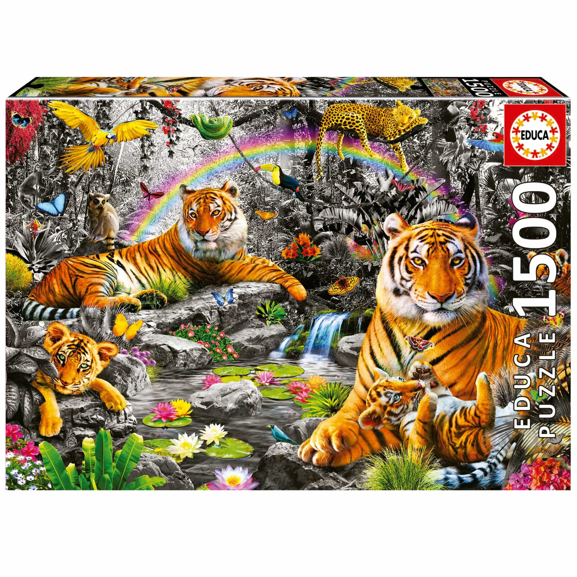 Educa Universalios dėlionės Brillant Jungle, 1500