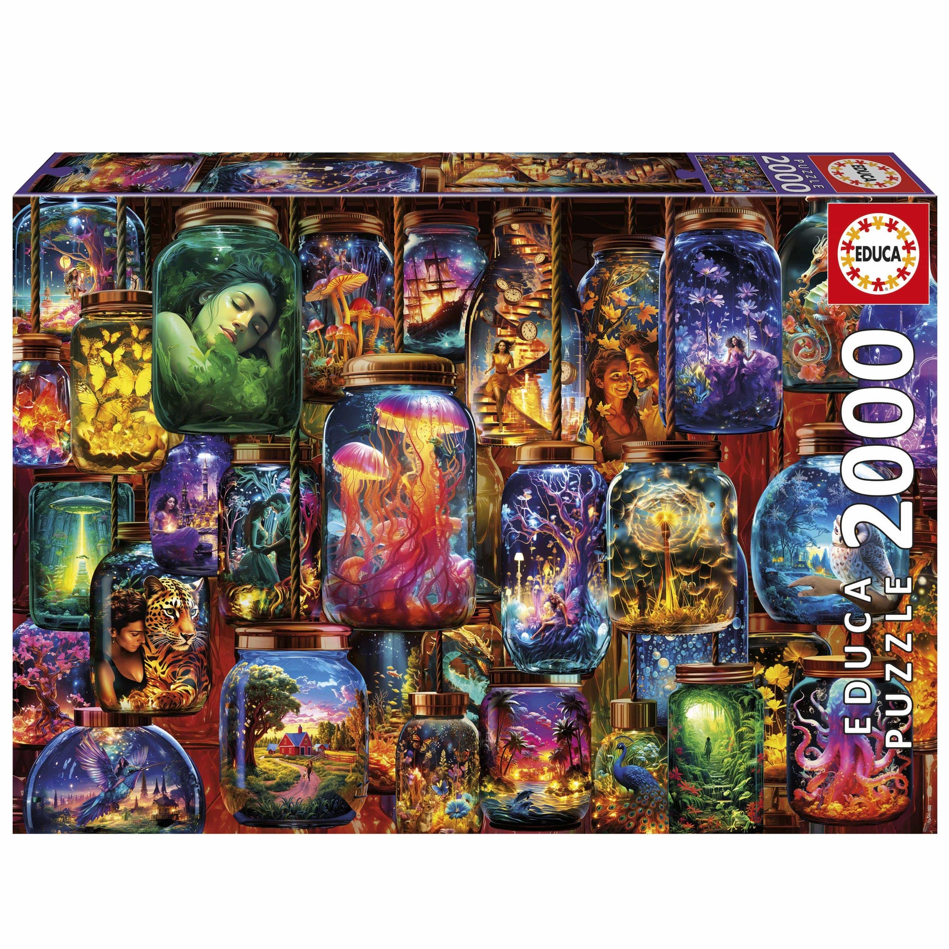 Educa Universalios dėlionės Dreams in a Jar, 2000
