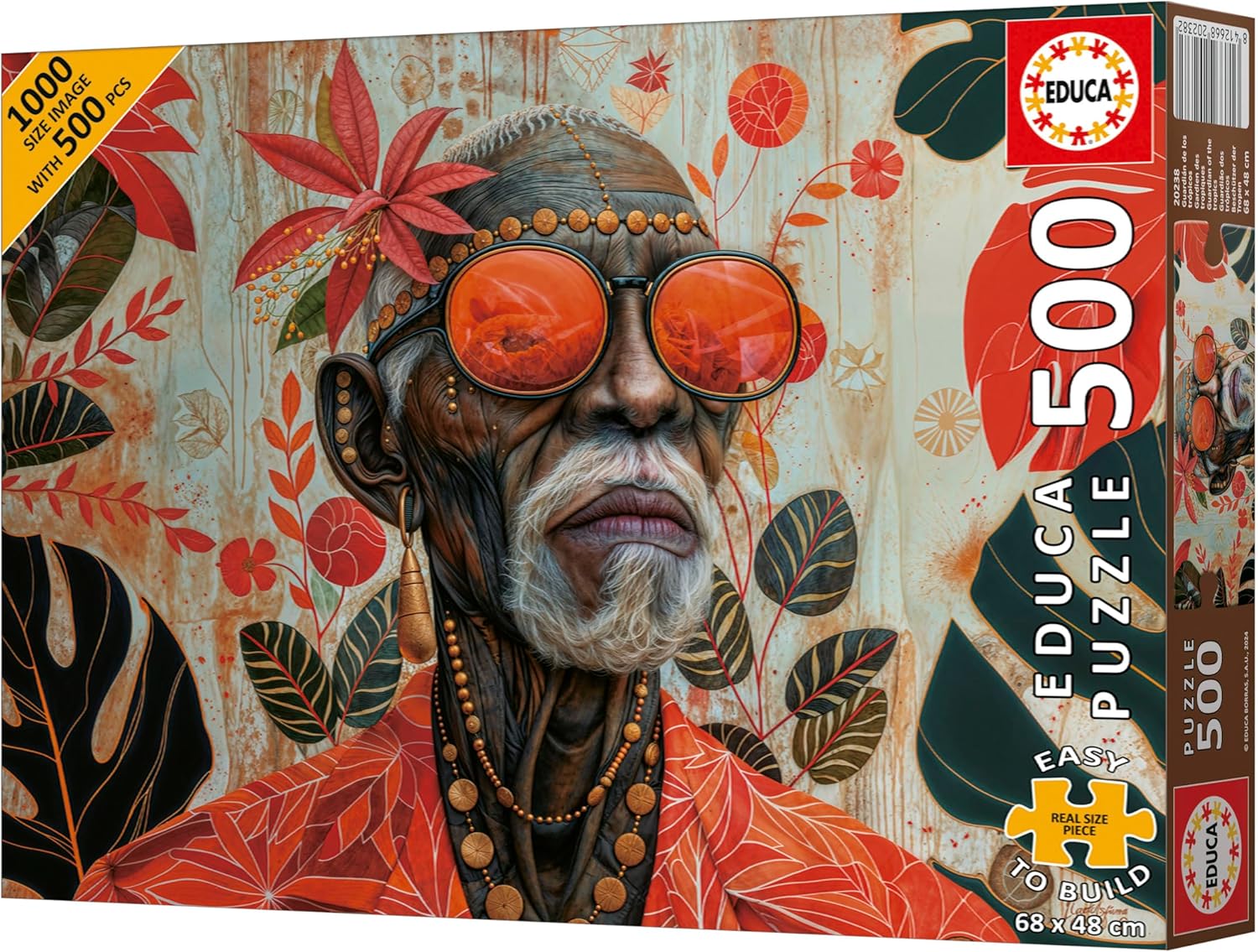 Educa Universalios dėlionės Guardian of The Tropics, 500