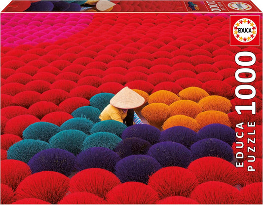 Educa Universalios dėlionės Incense Village, 1000