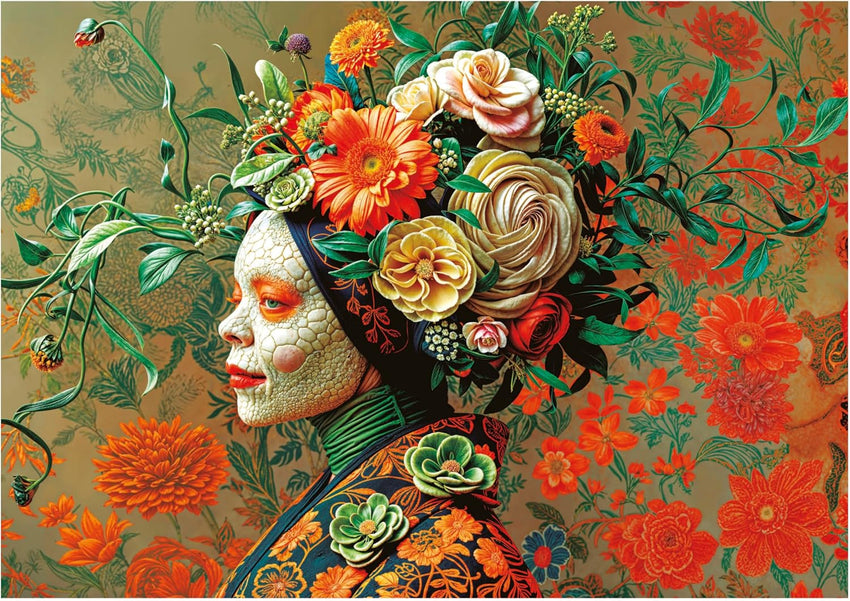 Educa Universalios dėlionės Lizard Queen, 500