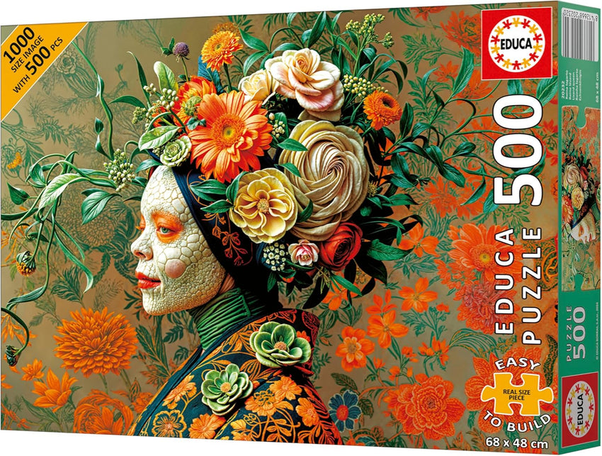 Educa Universalios dėlionės Lizard Queen, 500