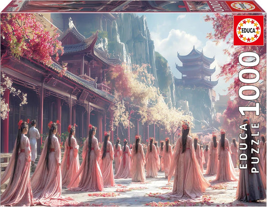 Educa Universalios dėlionės The Geishas, 1000