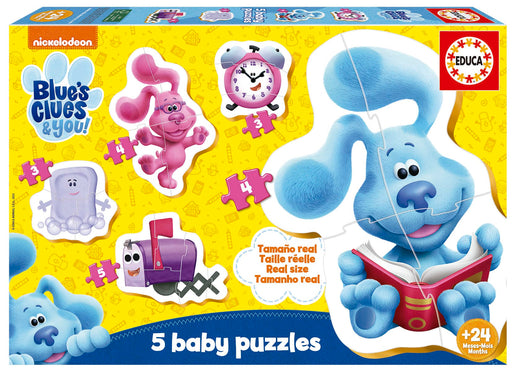 Educa Vaikiškos dėlionės Baby Puzzles Blue´s Clues