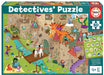 Educa Vaikiškos dėlionės Detectives puzzle Castle, 50