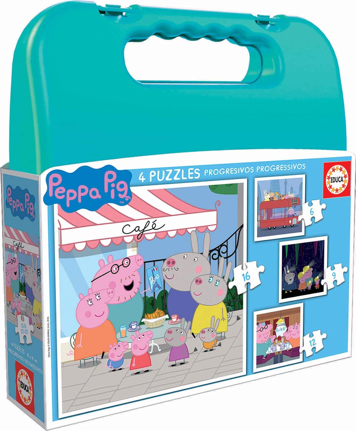 Educa Vaikiškos dėlionės Puzzles Peppa Pig