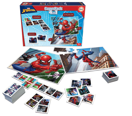 Educa Vaikiškos dėlionės Superpack Spider-man