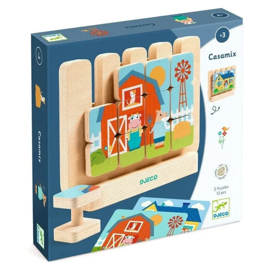 Edukacinis medinis žaidimas - Casamix-Stalo žaidimai-Brain Games LT