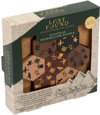 Egyptian Hieroglyph Puzzle-Galvosūkiai-Brain Games LT