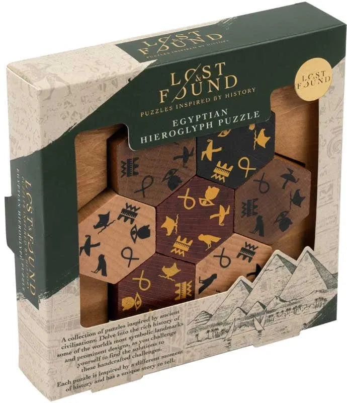 Egyptian Hieroglyph Puzzle-Galvosūkiai-Brain Games LT