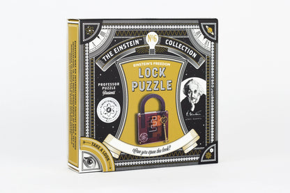 Einstein Lock Puzzle-Galvosūkiai-Brain Games LT