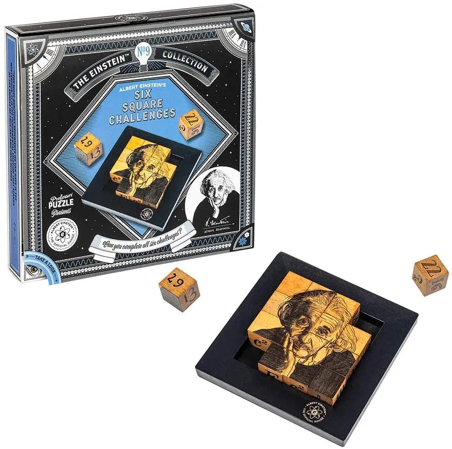 Einstein’s Six Square Challenges-Galvosūkiai-Brain Games LT