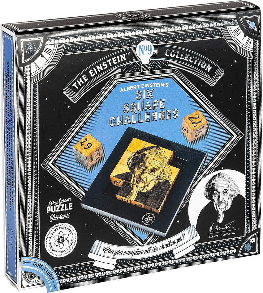 Einstein’s Six Square Challenges-Galvosūkiai-Brain Games LT