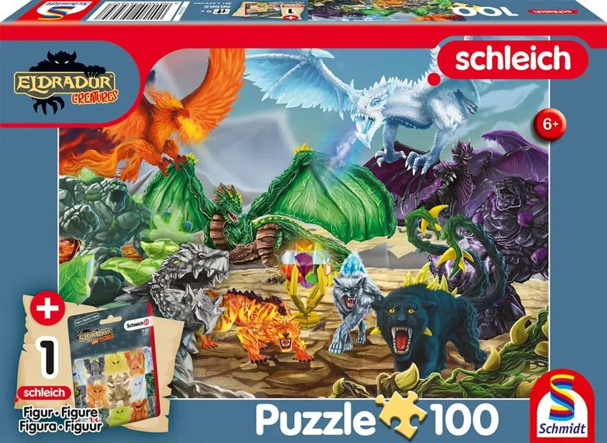 Eldrador, Battle for the Super Crystal, 100-Vaikiškos dėlionės-Brain Games LT
