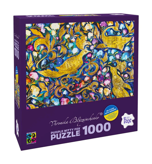 Emerald birds, 1000-Universalios dėlionės-Brain Games LT