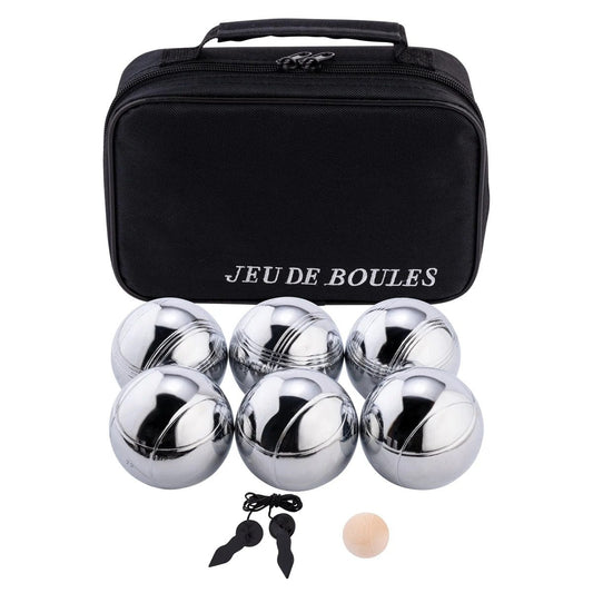 Engelhart Handelsonderneming B.V. Lauko žaidimai 6 balls in black zipper bag