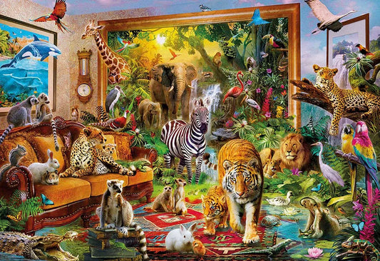 Entering the bedroom, 6000-Universalios dėlionės-Brain Games LT