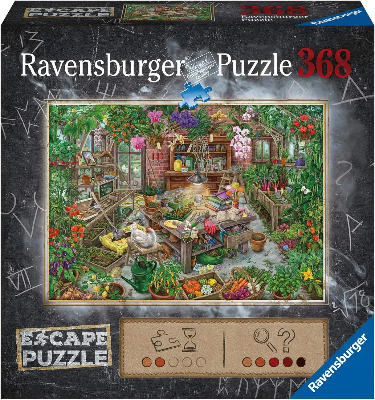 Escape Puzzle - The Green House, 368-Universalios dėlionės-Brain Games LT