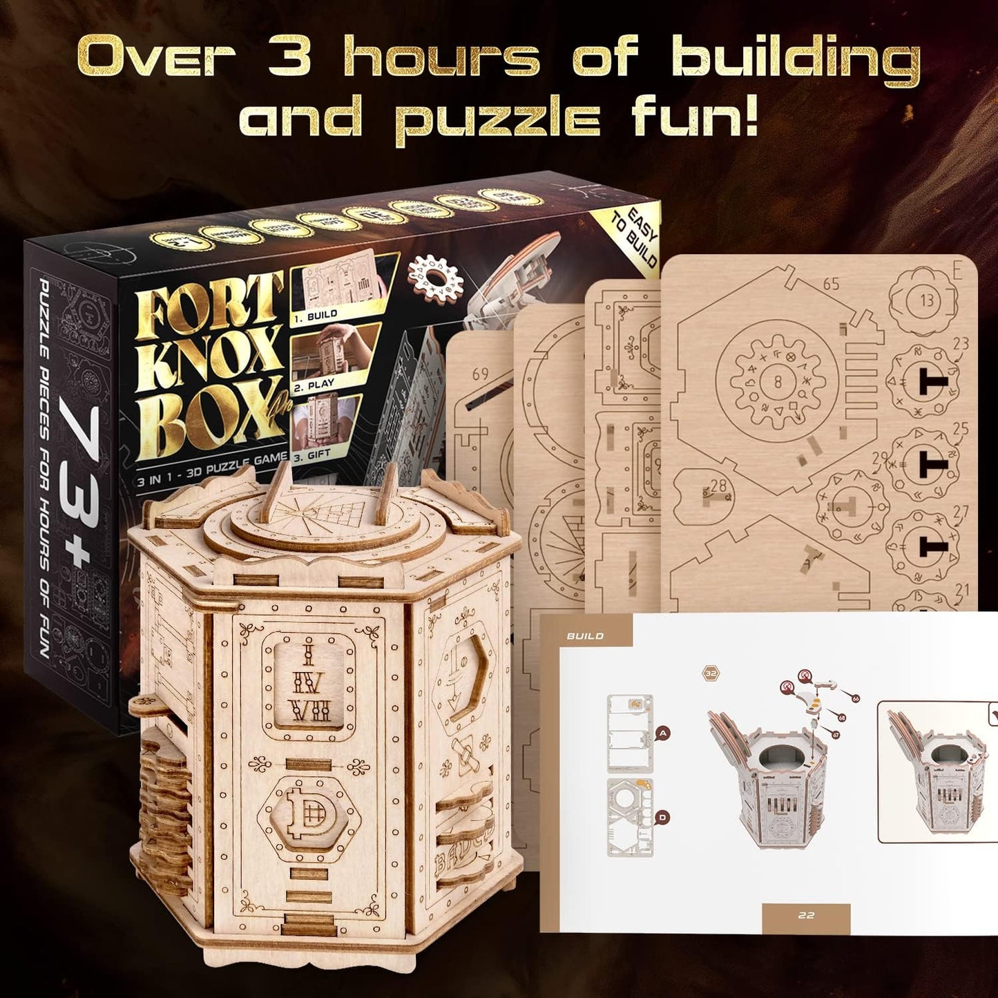 Escapewelt Galvosūkiai Fort Knox Pro 3 in 1