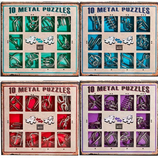 Eureka Galvosūkiai 10 Metal Puzzles