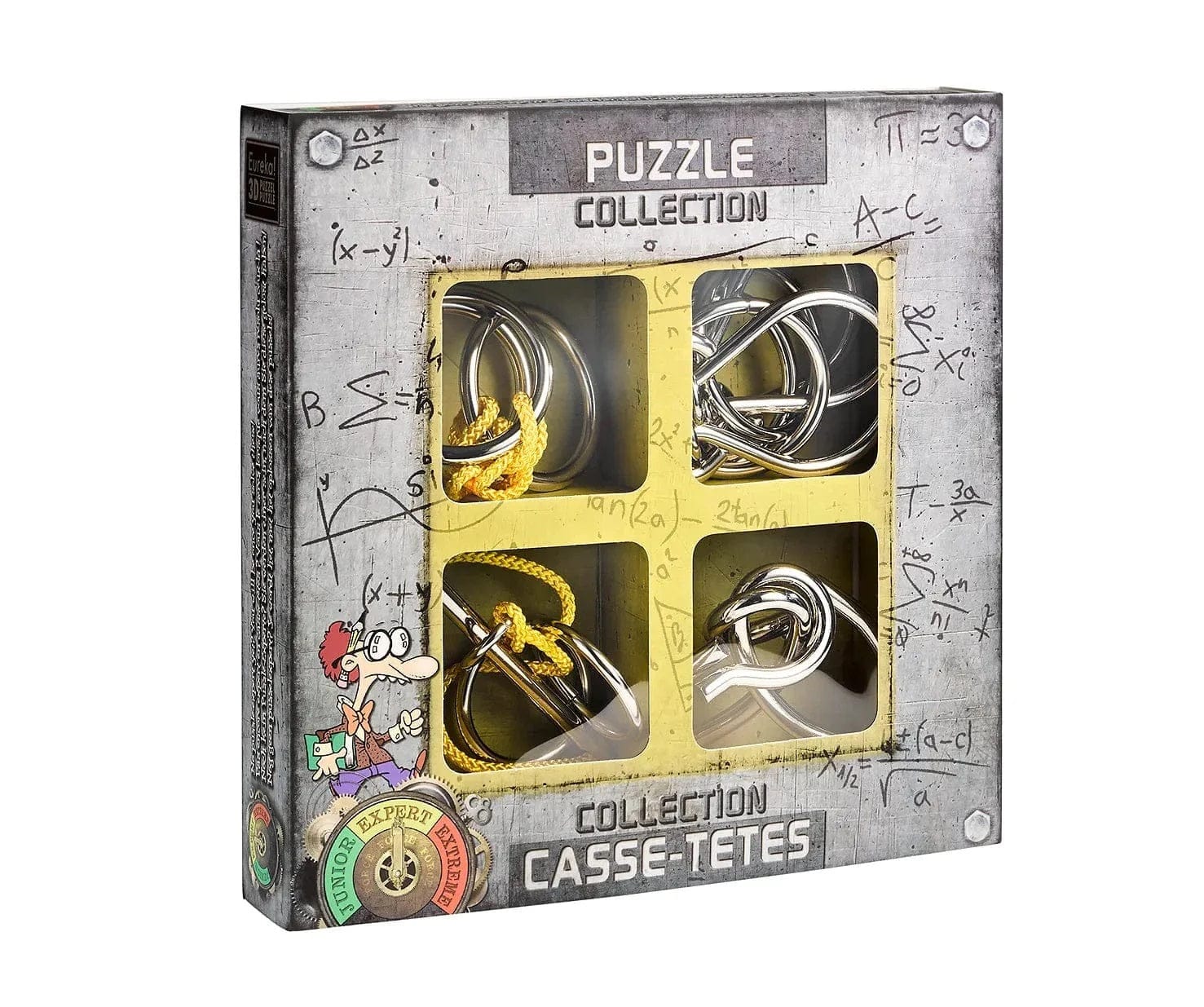 Eureka Galvosūkiai EXPERT metal puzzles