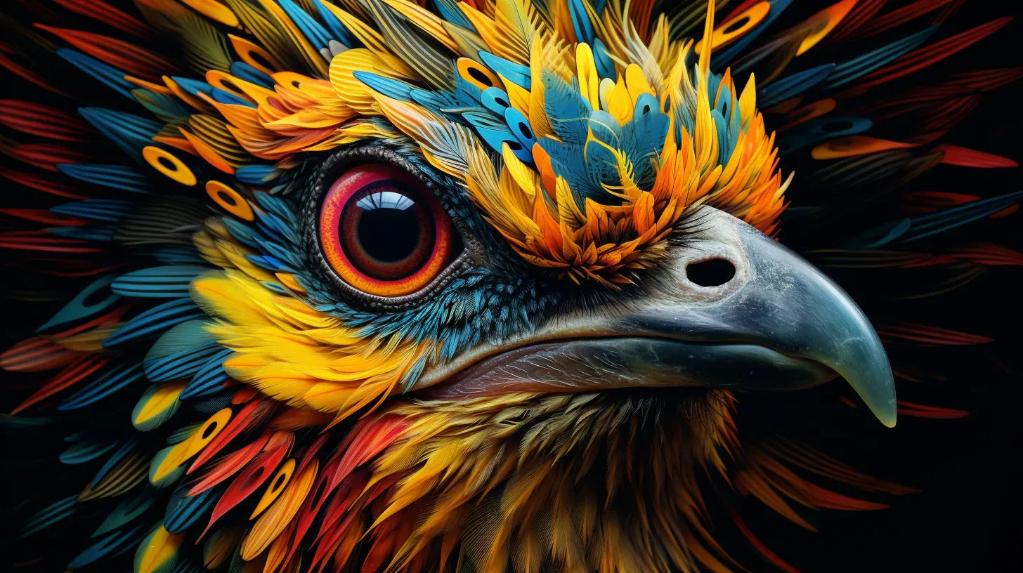 Eureka Universalios dėlionės Medinė dėlionė Paukštis, 200