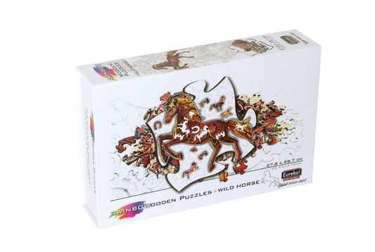 Eureka Universalios dėlionės Medinė dėlionė Žirgas, 103