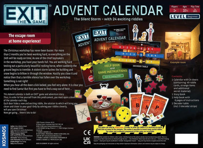 EXIT Advent Calendar: The Silent Storm-Stalo žaidimai-Brain Games LT