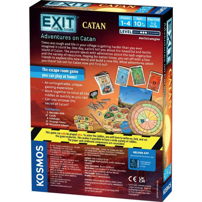Exit: Adventures on CATAN-Stalo žaidimai-Brain Games LT