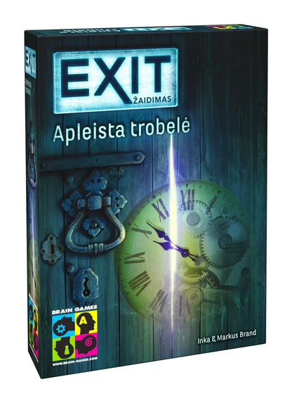 EXiT: Apleista trobelė-Stalo žaidimai-Brain Games LT