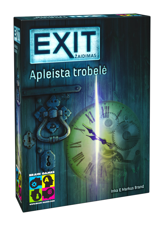 EXIT: Apleista trobelė-Stalo žaidimai-Brain Games LT
