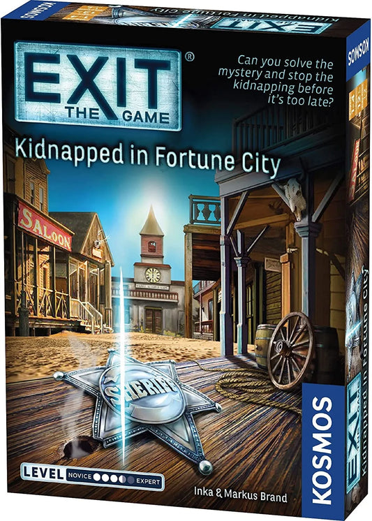 Exit: Kidnapped in Fortune City (EN)-Stalo žaidimai-Brain Games LT