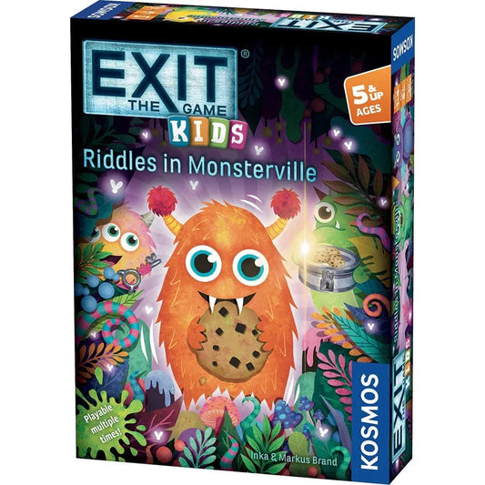 Exit kids: Riddles in Monsterville-Stalo žaidimai-Brain Games LT