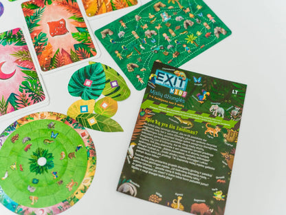 Brain Games LT Stalo žaidimai EXIT: Mįslių džiunglės