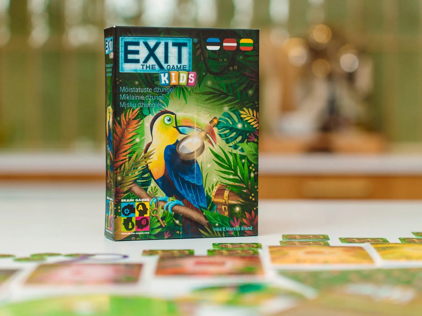 Brain Games LT Stalo žaidimai EXIT: Mįslių džiunglės