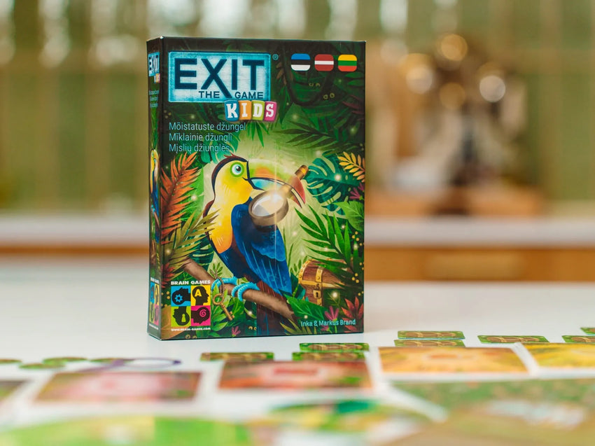 Brain Games LT Stalo žaidimai EXIT: Mįslių džiunglės