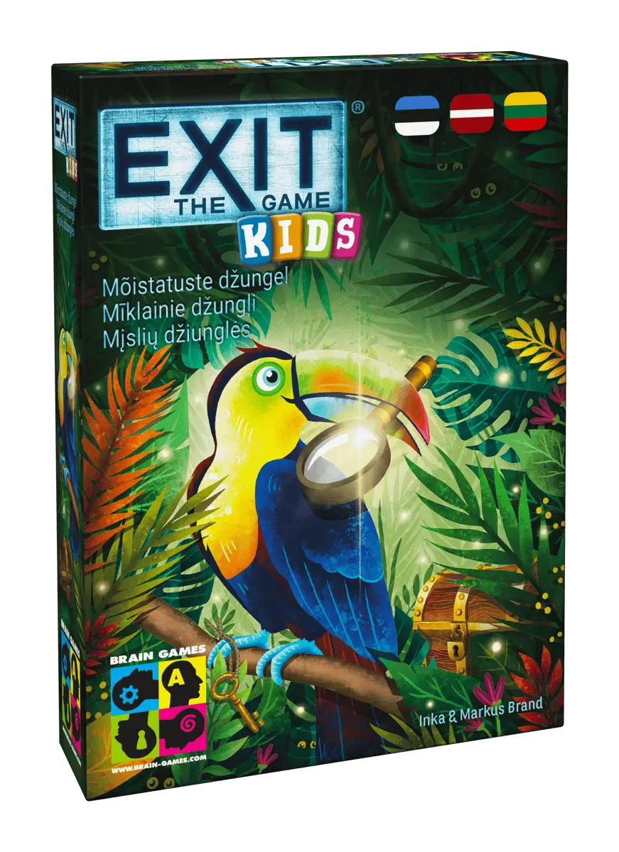 Exit: Mįslių džiunglės-Stalo žaidimai-Brain Games LT