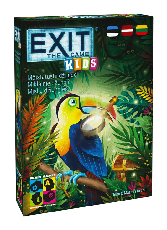 Exit: Mįslių džiunglės-Stalo žaidimai-Brain Games LT