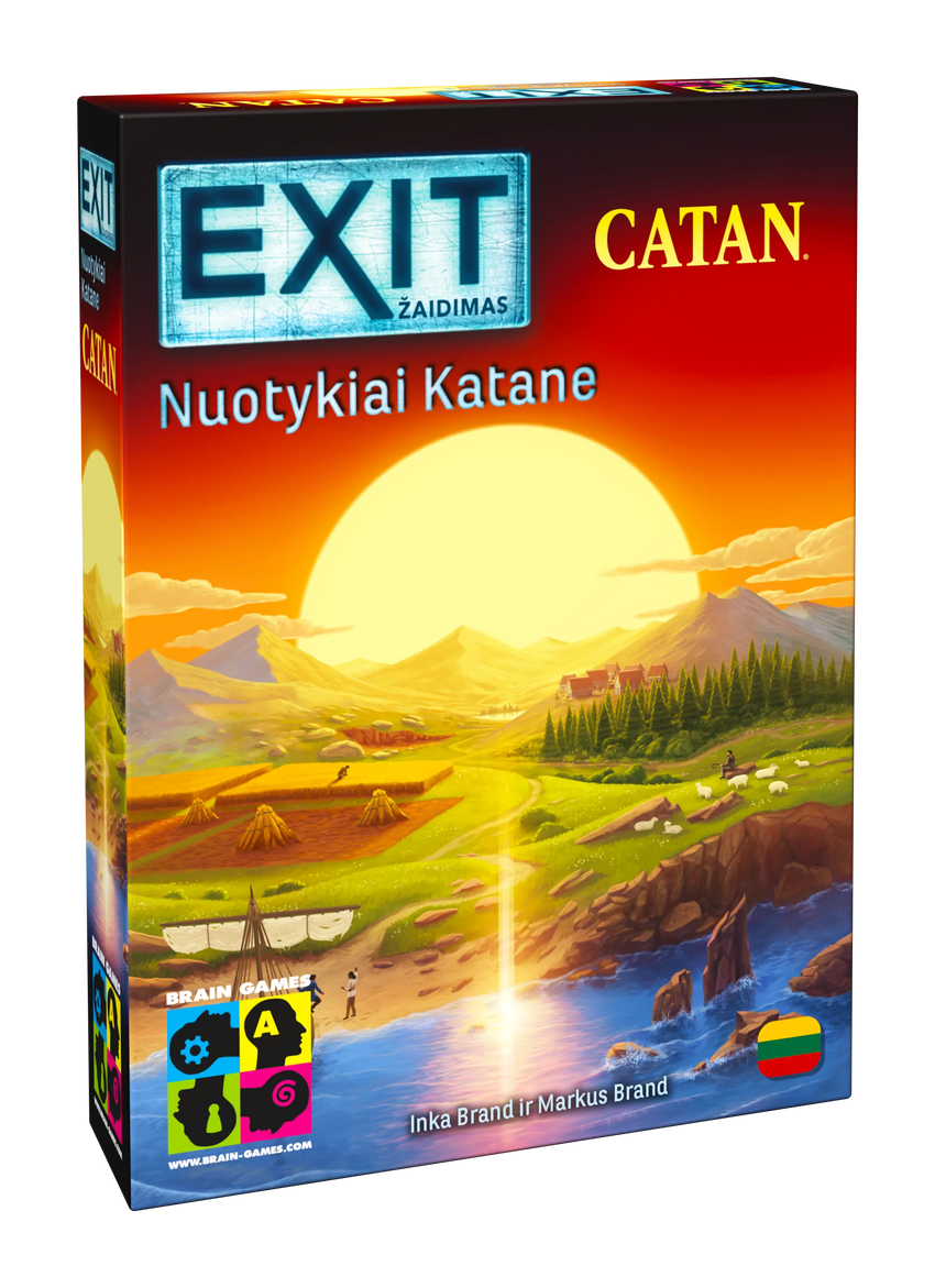 EXIT: Nuotykiai Katane-Stalo žaidimai-Brain Games LT