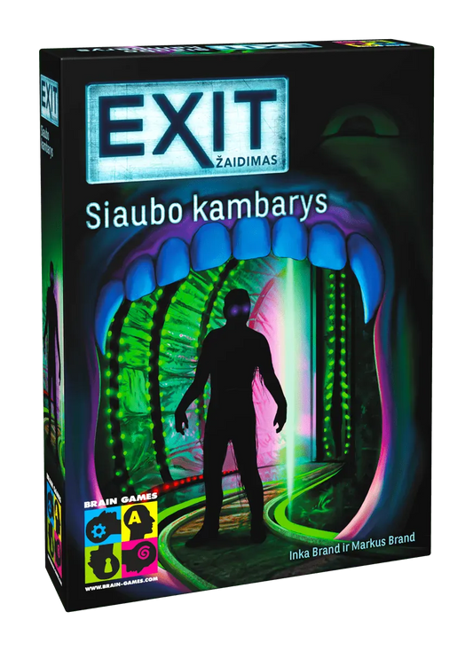 Exit: Siaubo kambarys-Stalo žaidimai-Brain Games LT