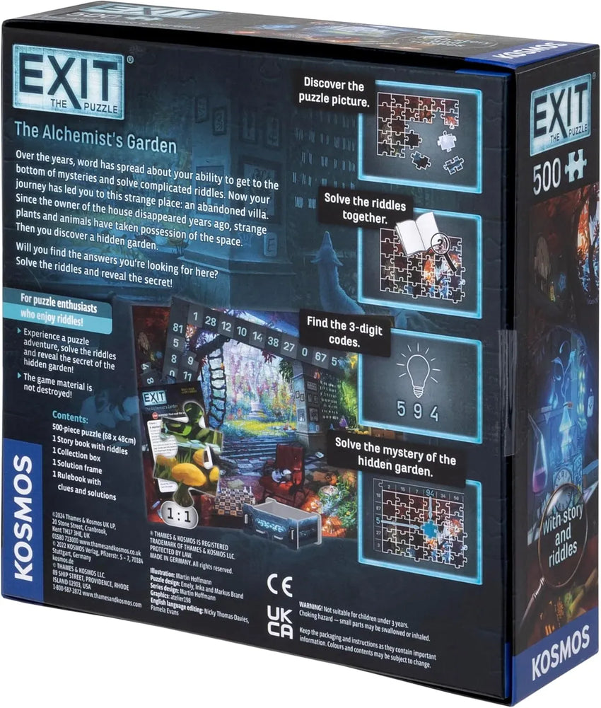 Kosmos Galvosūkiai EXIT: The Alchemists Garden JIGSAW