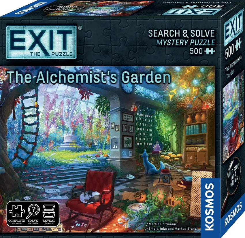 Kosmos Galvosūkiai EXIT: The Alchemists Garden JIGSAW