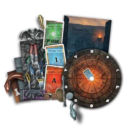 EXiT: The Cursed Labyrinth (EN)-Stalo žaidimai-Brain Games LT