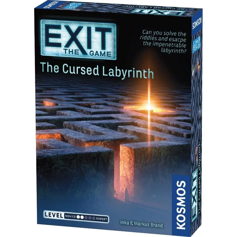 EXiT: The Cursed Labyrinth (EN)-Stalo žaidimai-Brain Games LT