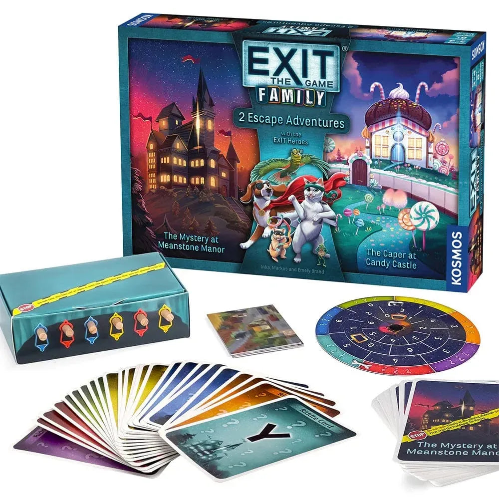 Kosmos Stalo žaidimai EXIT: The Game – Family: 2 Escape Adventures